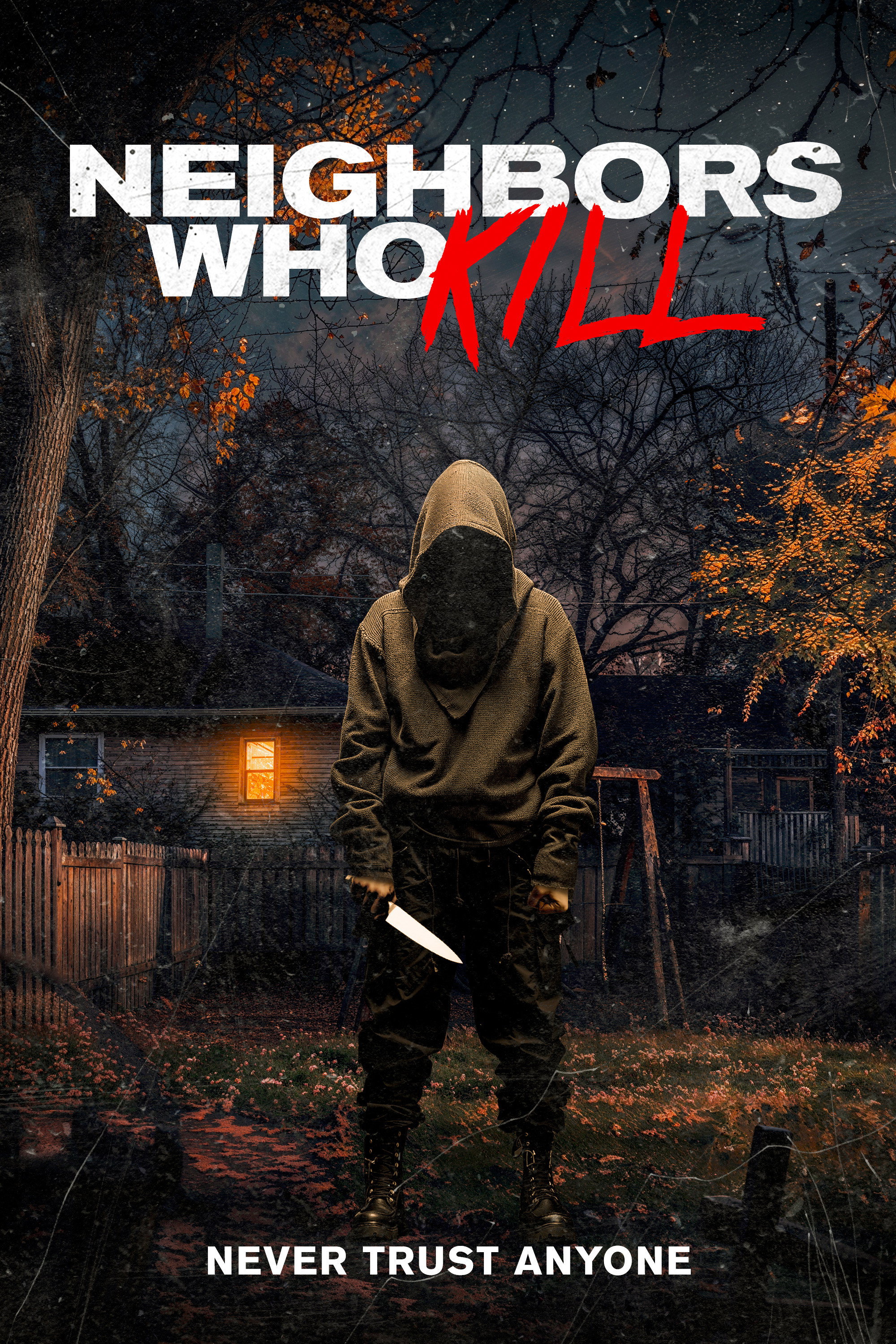 Neighbors Who Kill movie poster print