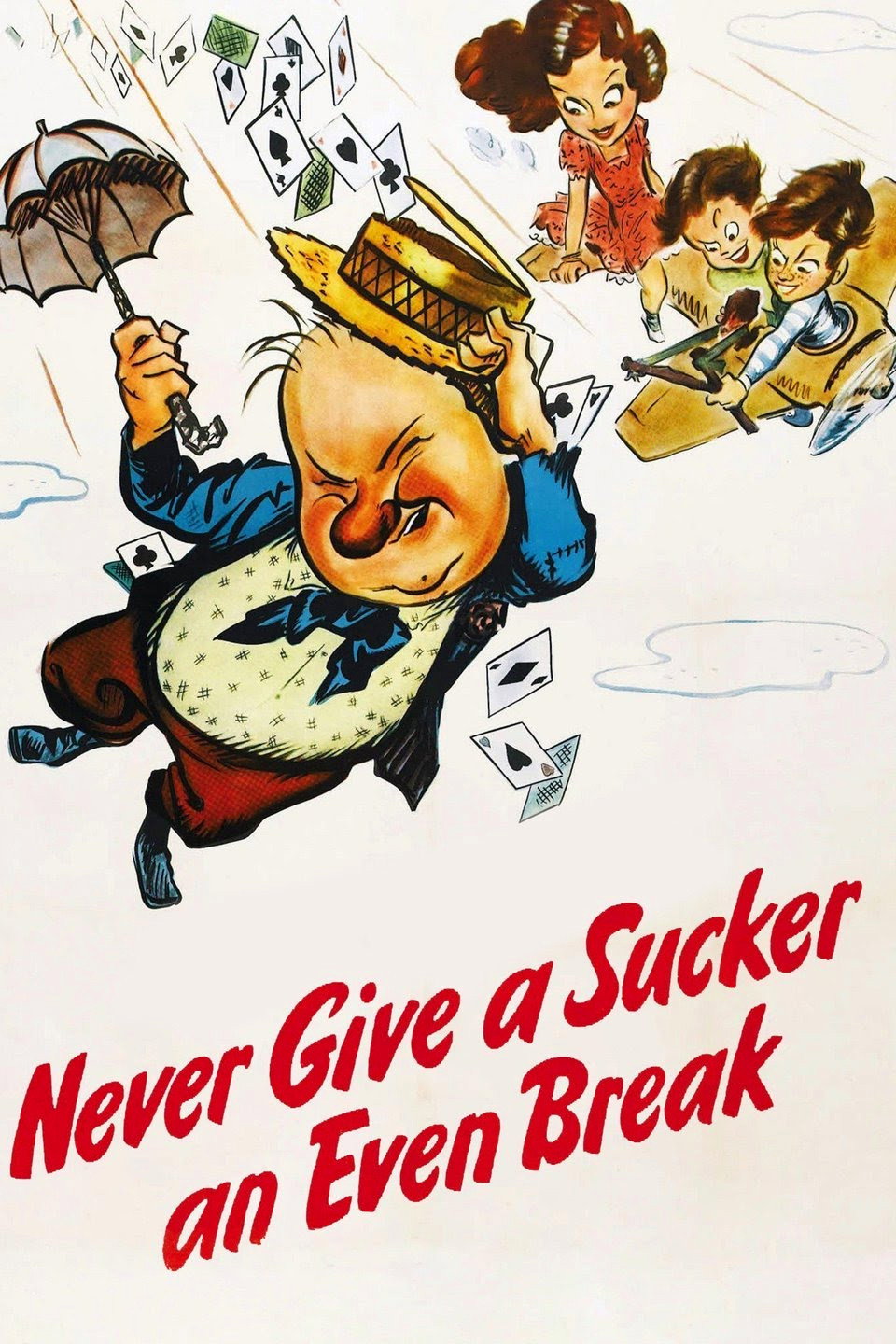Never Give a Sucker an Even Break movie poster print