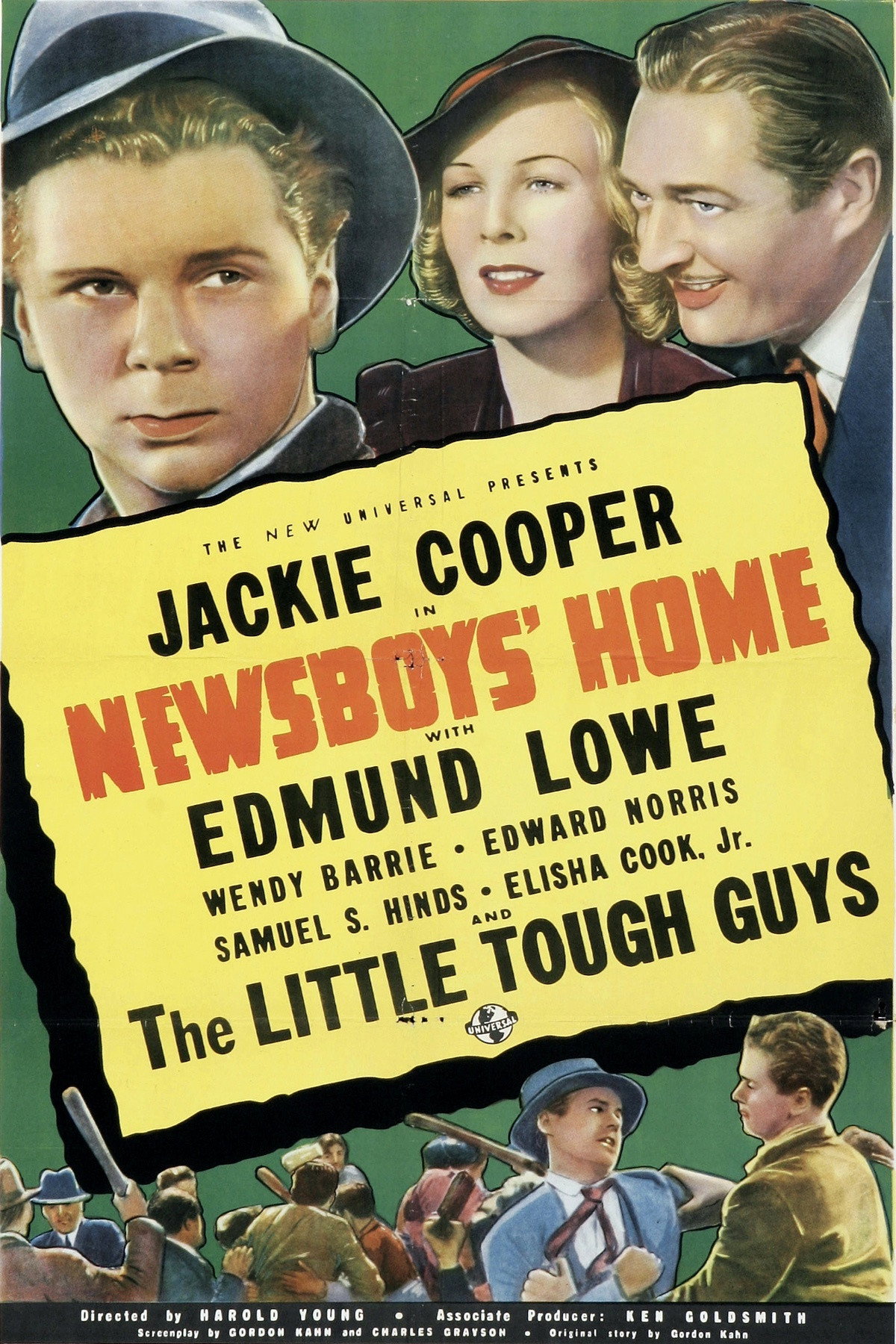 Newsboys' Home movie poster print
