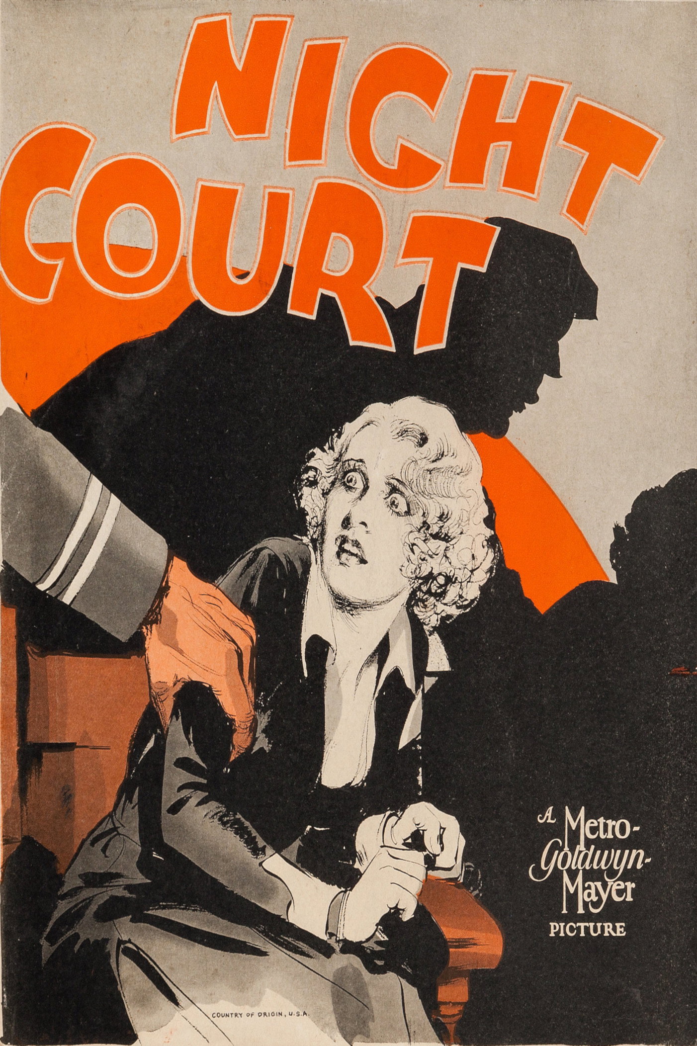Night Court movie poster print