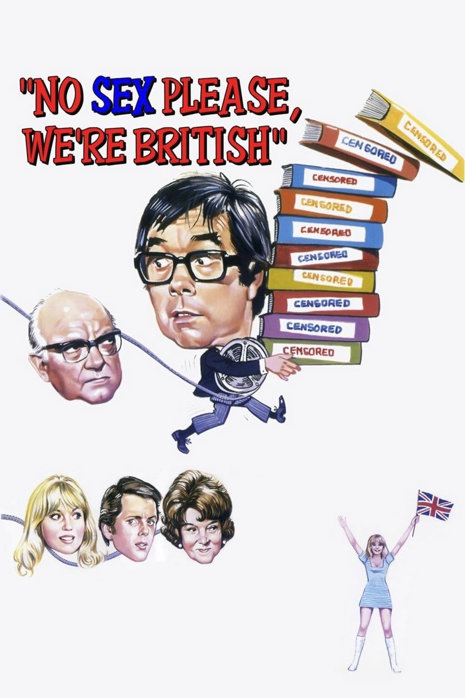 No Sex Please - We're British movie poster print