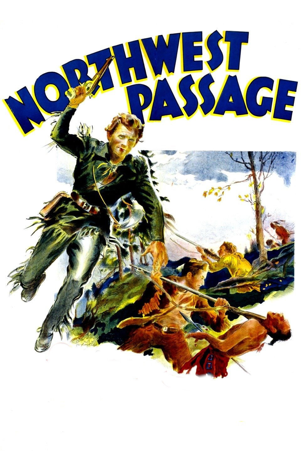 Northwest Passage movie poster print