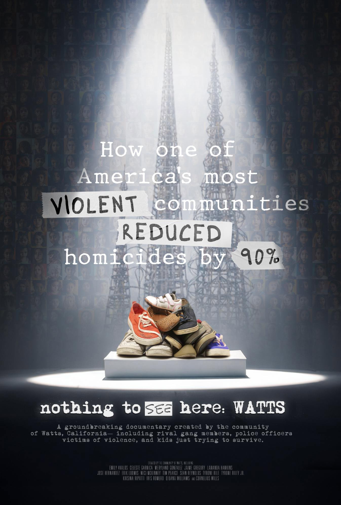 Nothing to See Here: Watts movie poster print