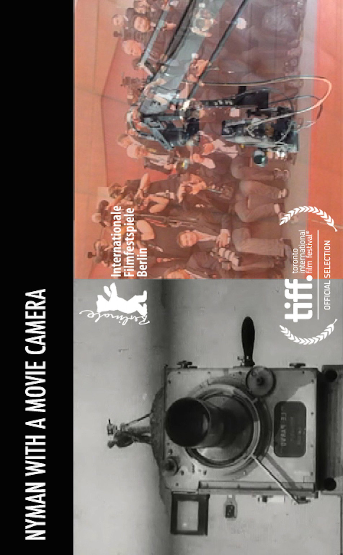 NYman with a Movie Camera movie poster print