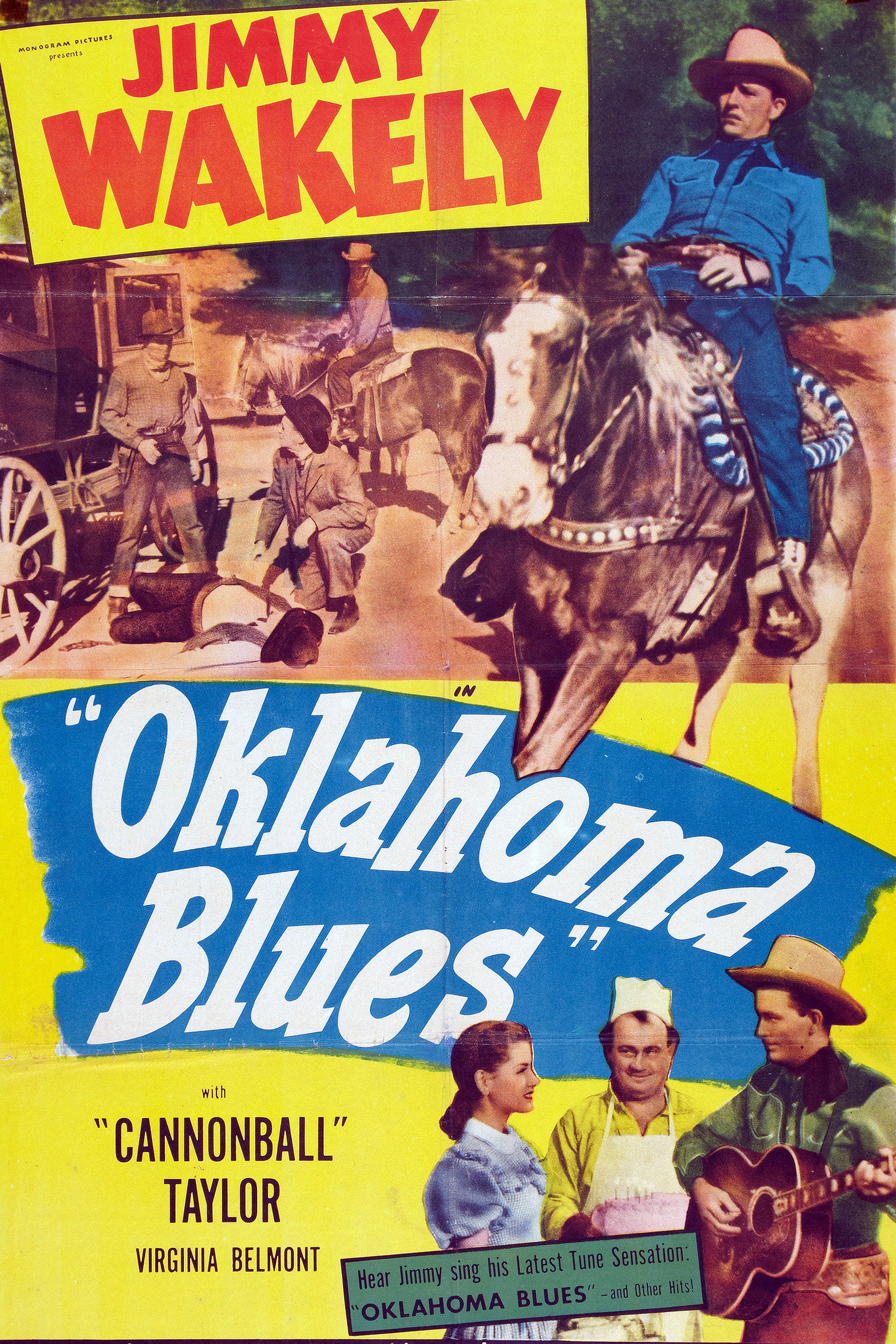 Oklahoma Blues movie poster print