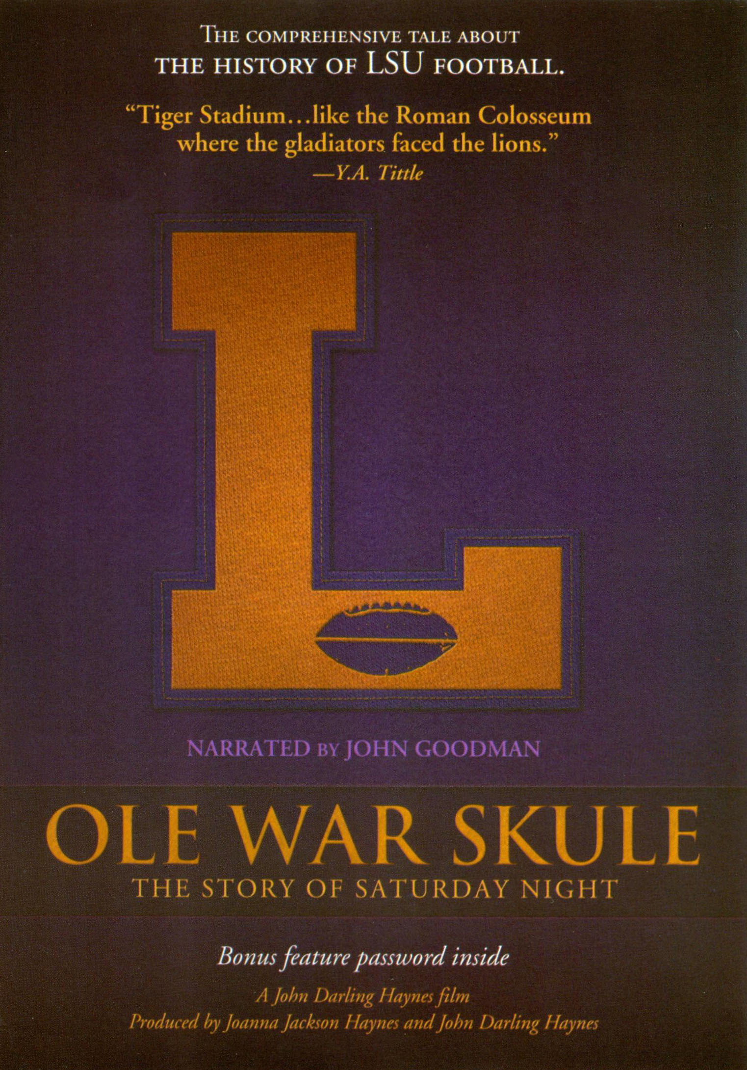 Ole War Skule: The Story of Saturday Night movie poster print
