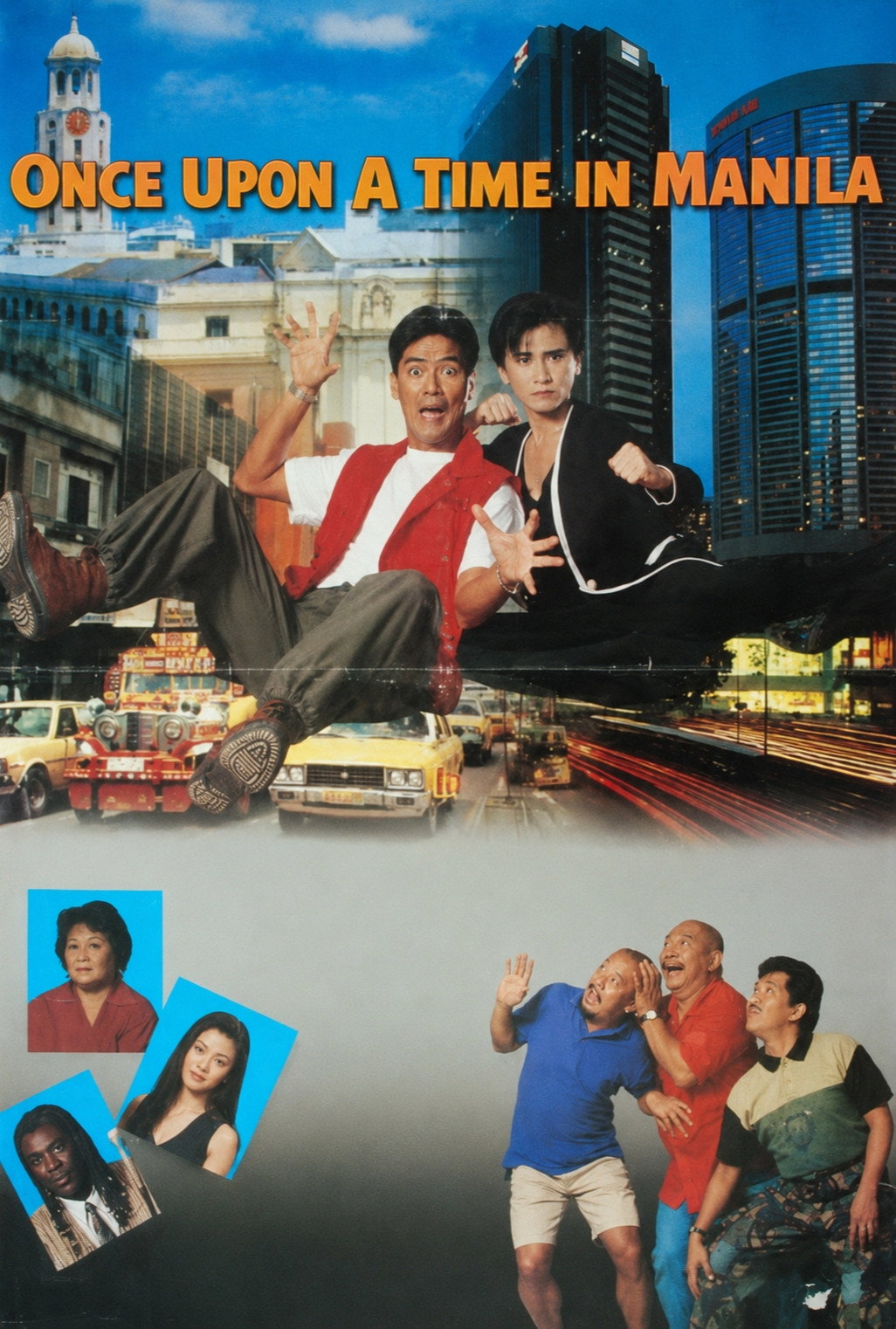 Once Upon a Time in Manila movie poster print