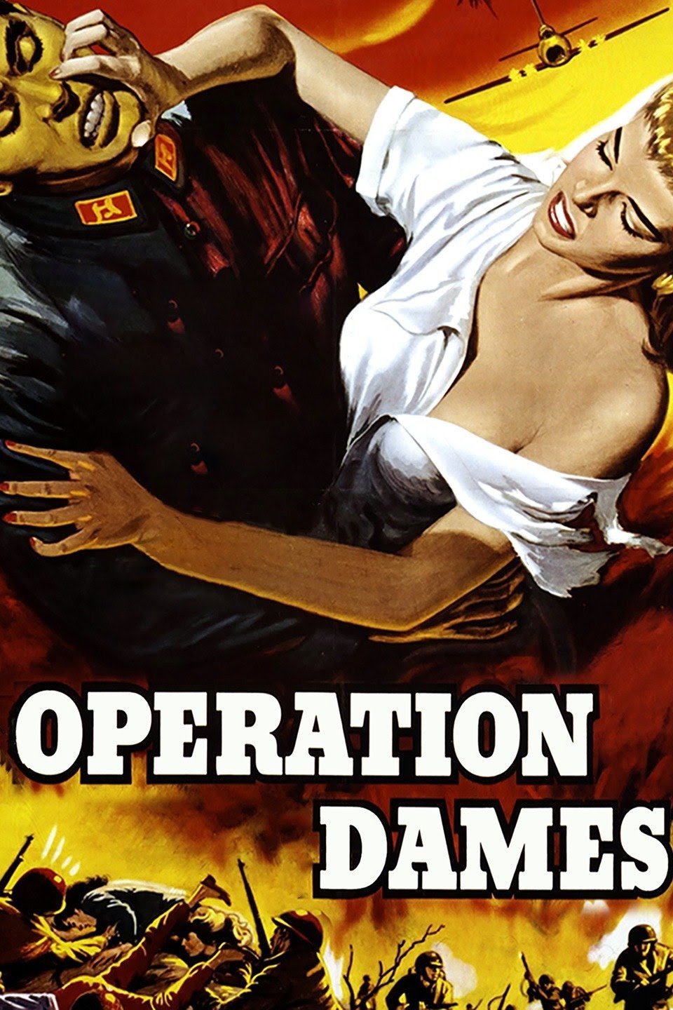 Operation Dames movie poster print