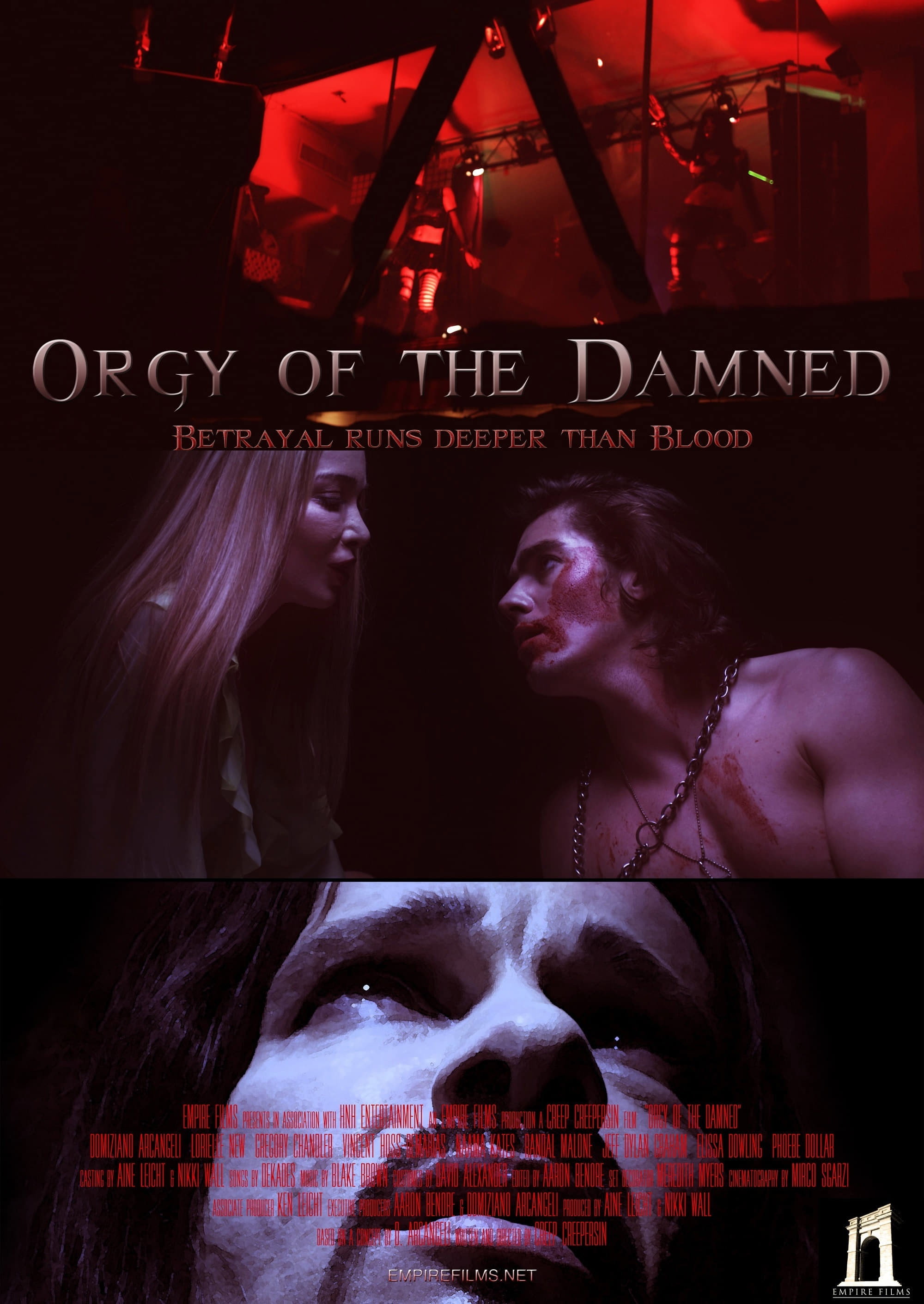 Orgy of the Damned movie poster print