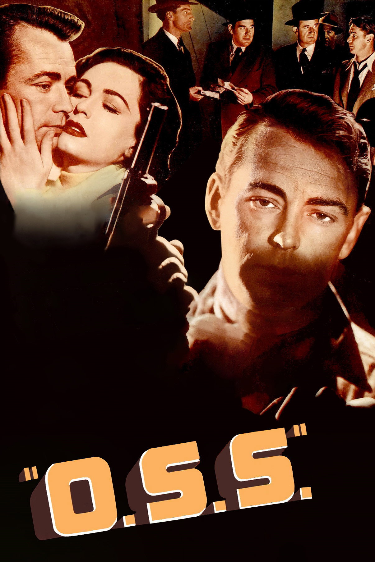 O.S.S. movie poster print