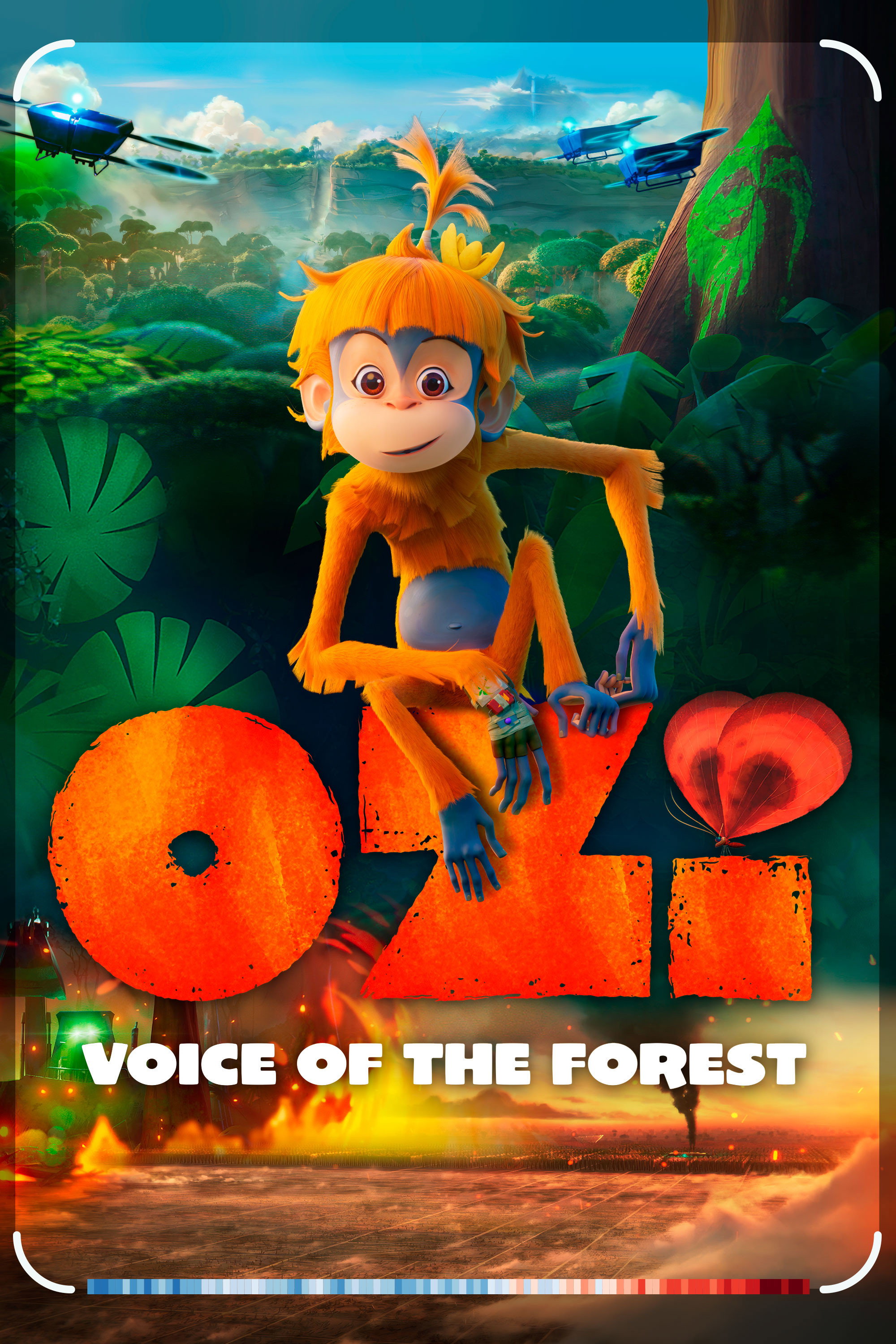 Ozi: Voice of the Forest movie poster print
