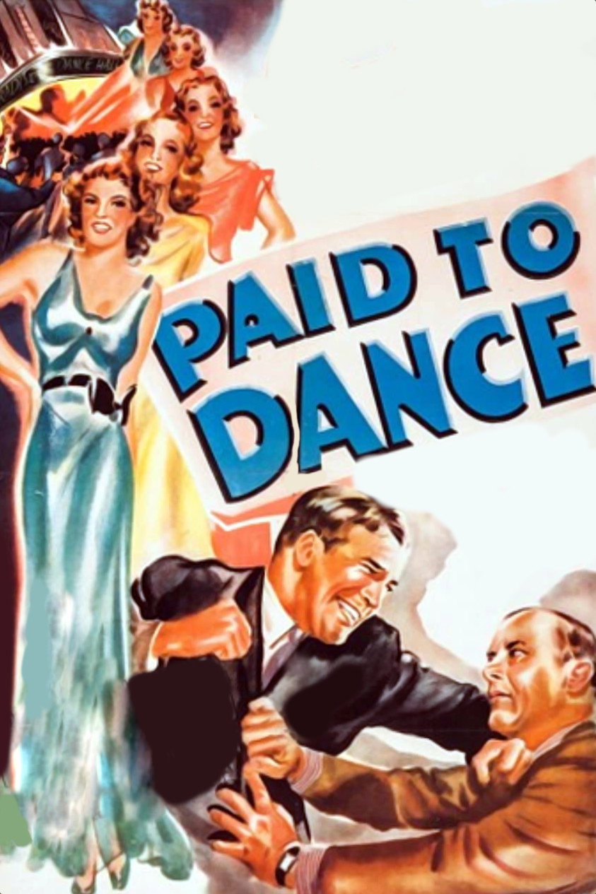 Paid to Dance movie poster print