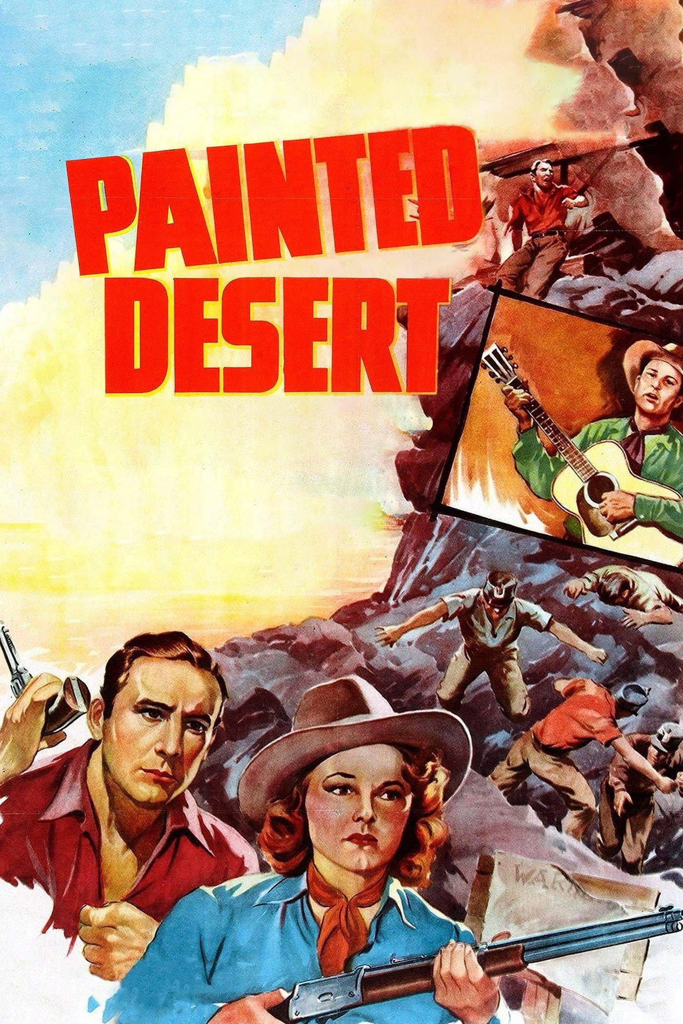 Painted Desert movie poster print