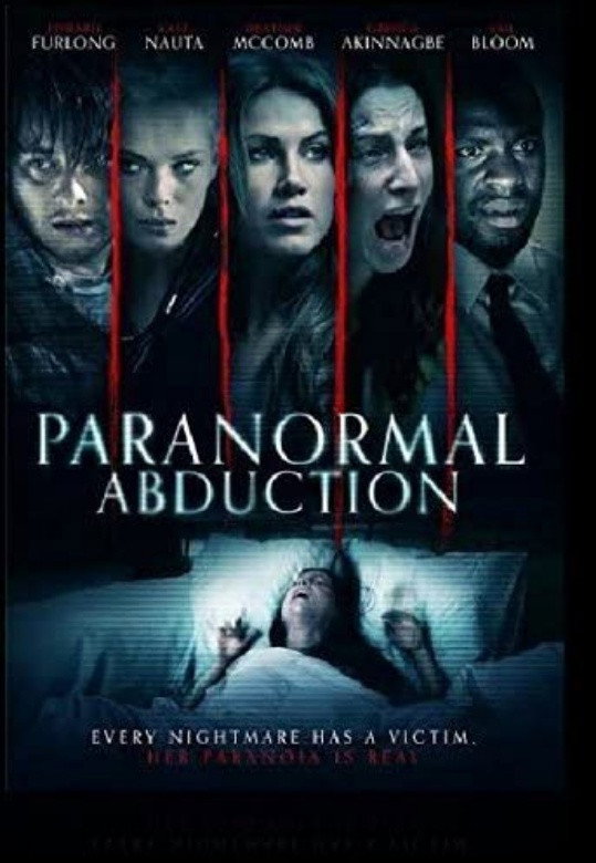 Paranormal Abduction movie poster print