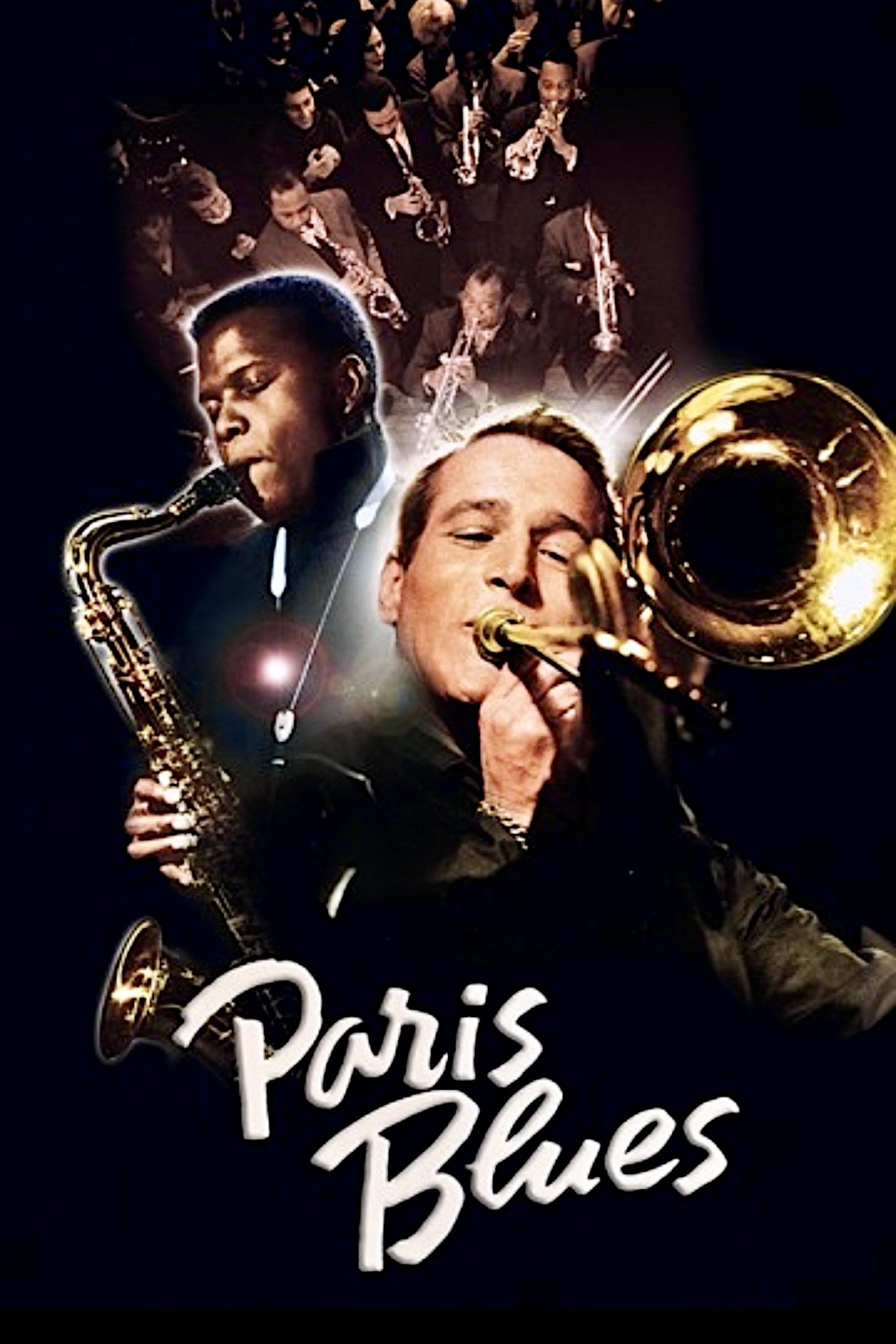 Paris Blues movie poster print