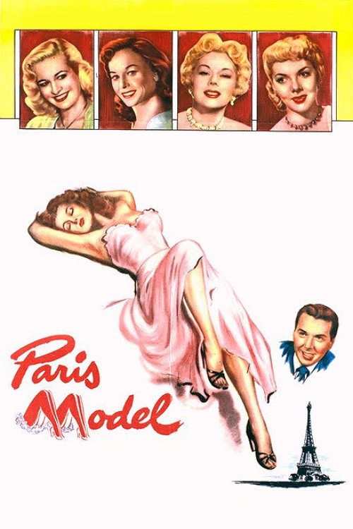 Paris Model movie poster print