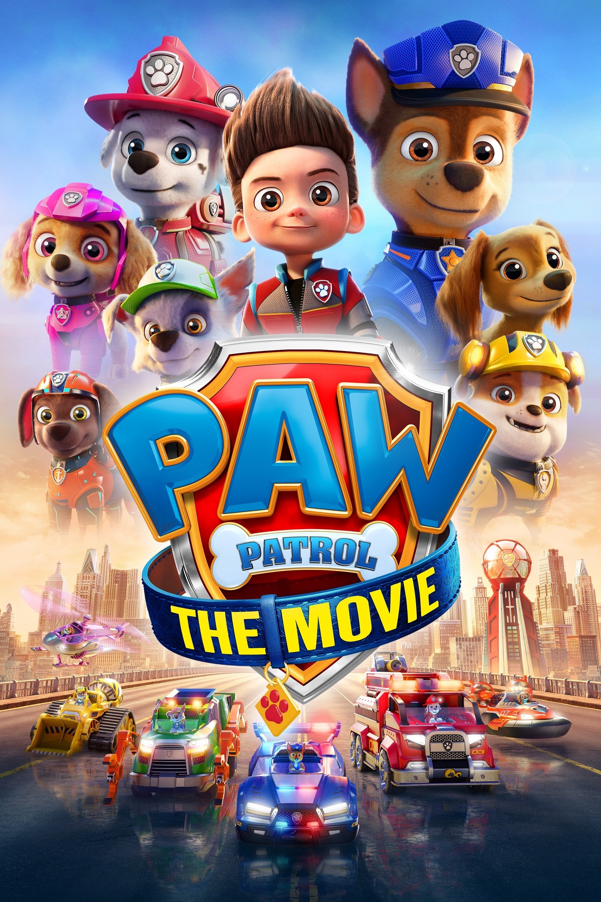 PAW Patrol: The Movie movie poster print