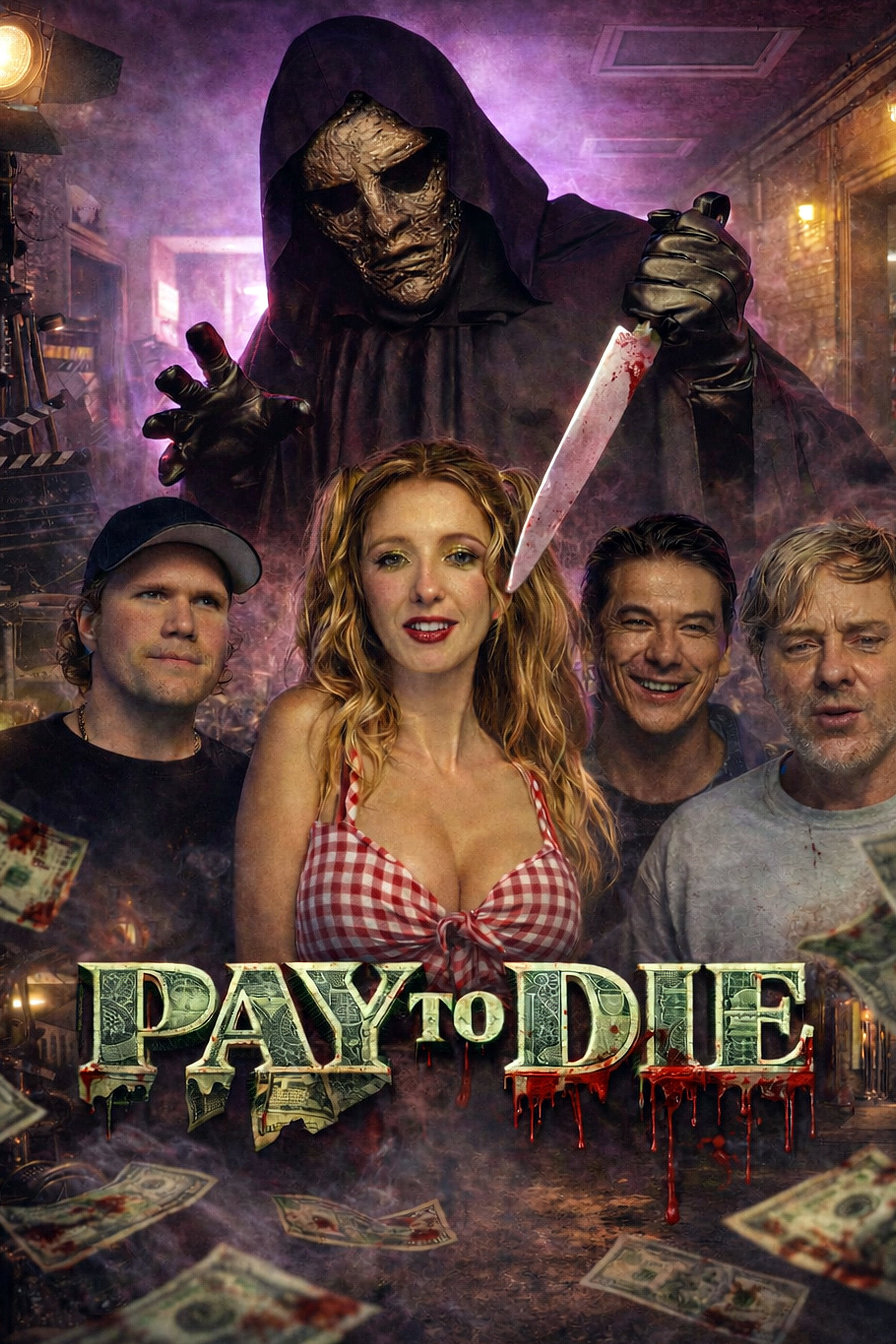 Pay to Die movie poster print