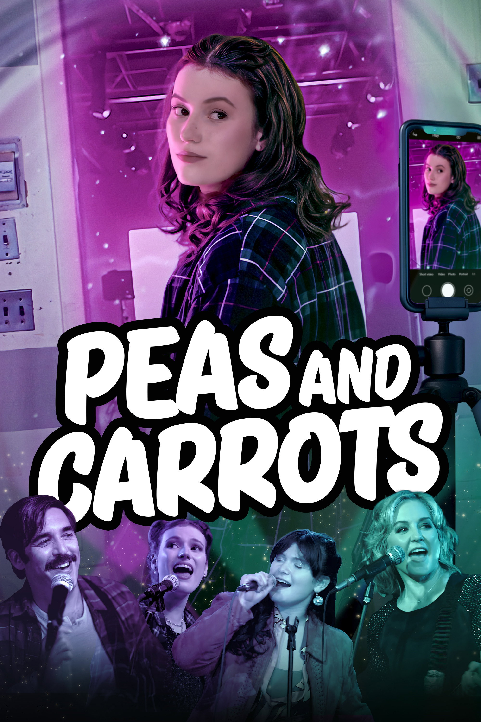 Peas and Carrots movie poster print