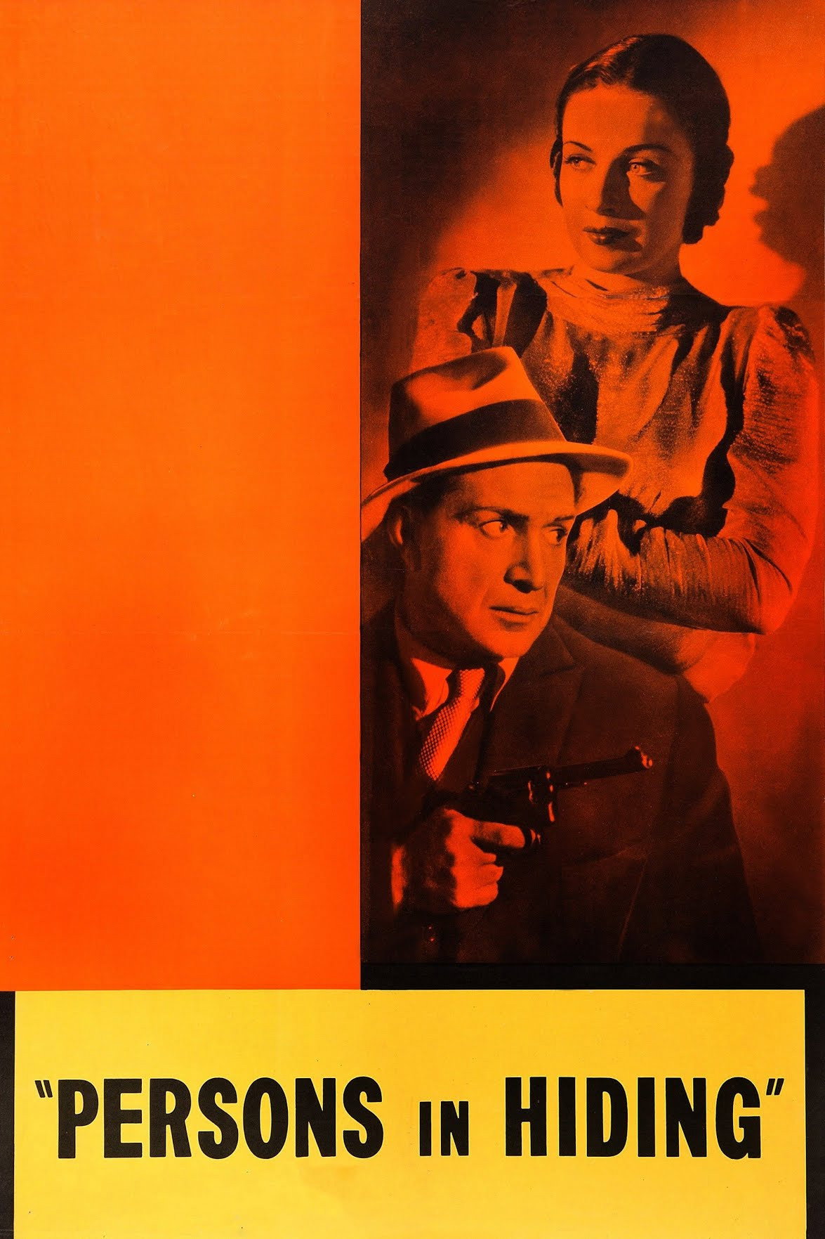 Persons in Hiding movie poster print
