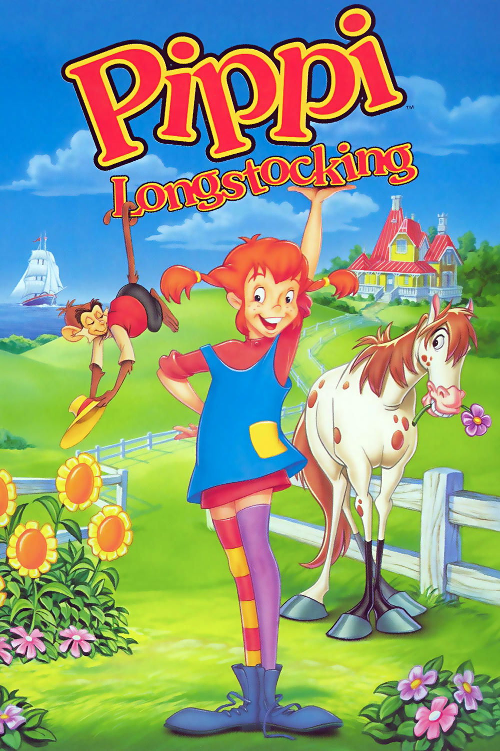 Pippi Longstocking movie poster print
