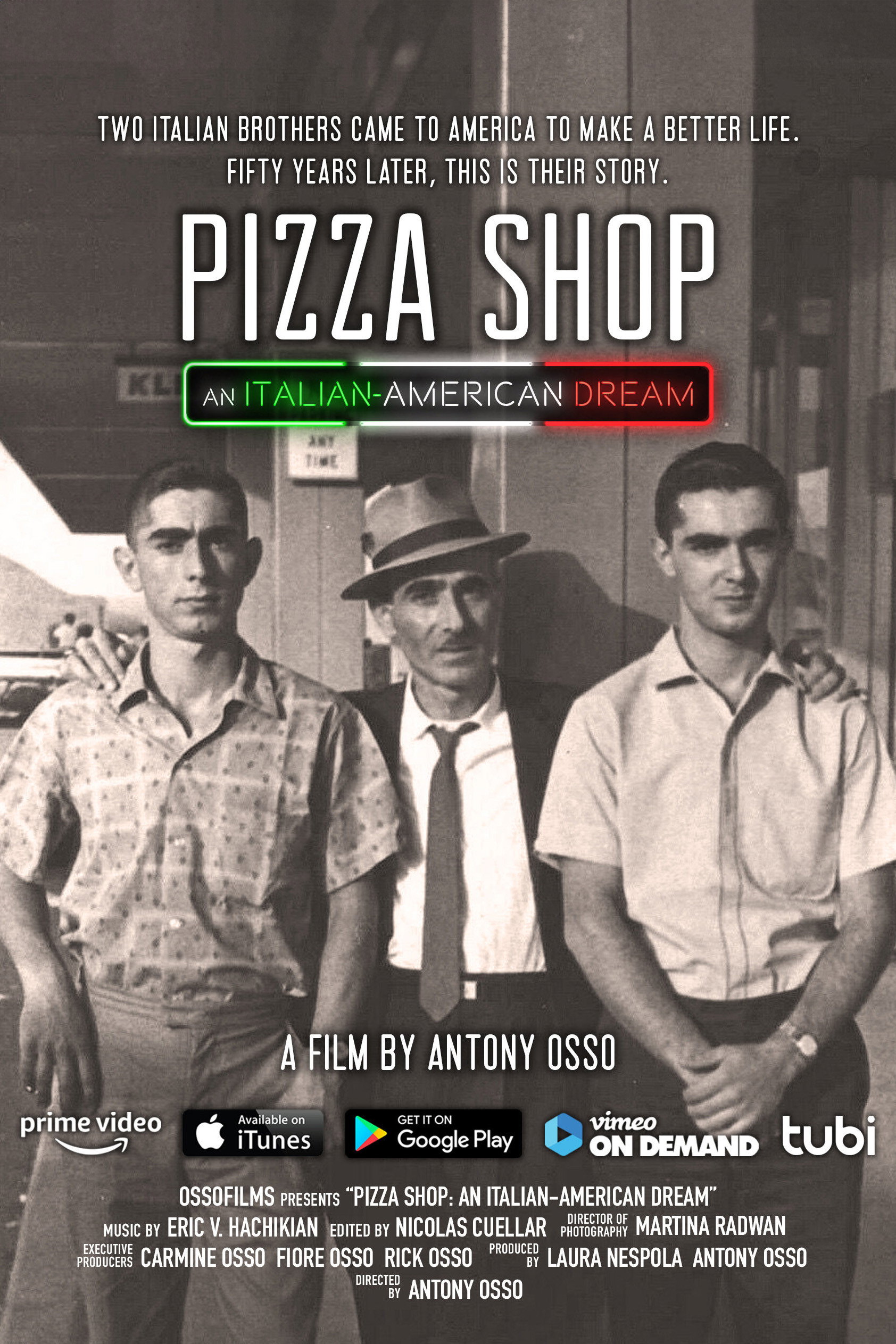 Pizza Shop: An Italian-American Dream movie poster print