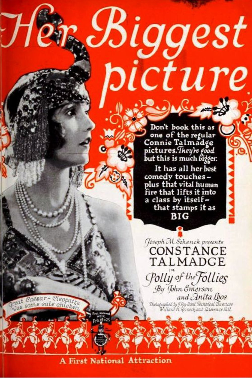 Polly of the Follies movie poster print
