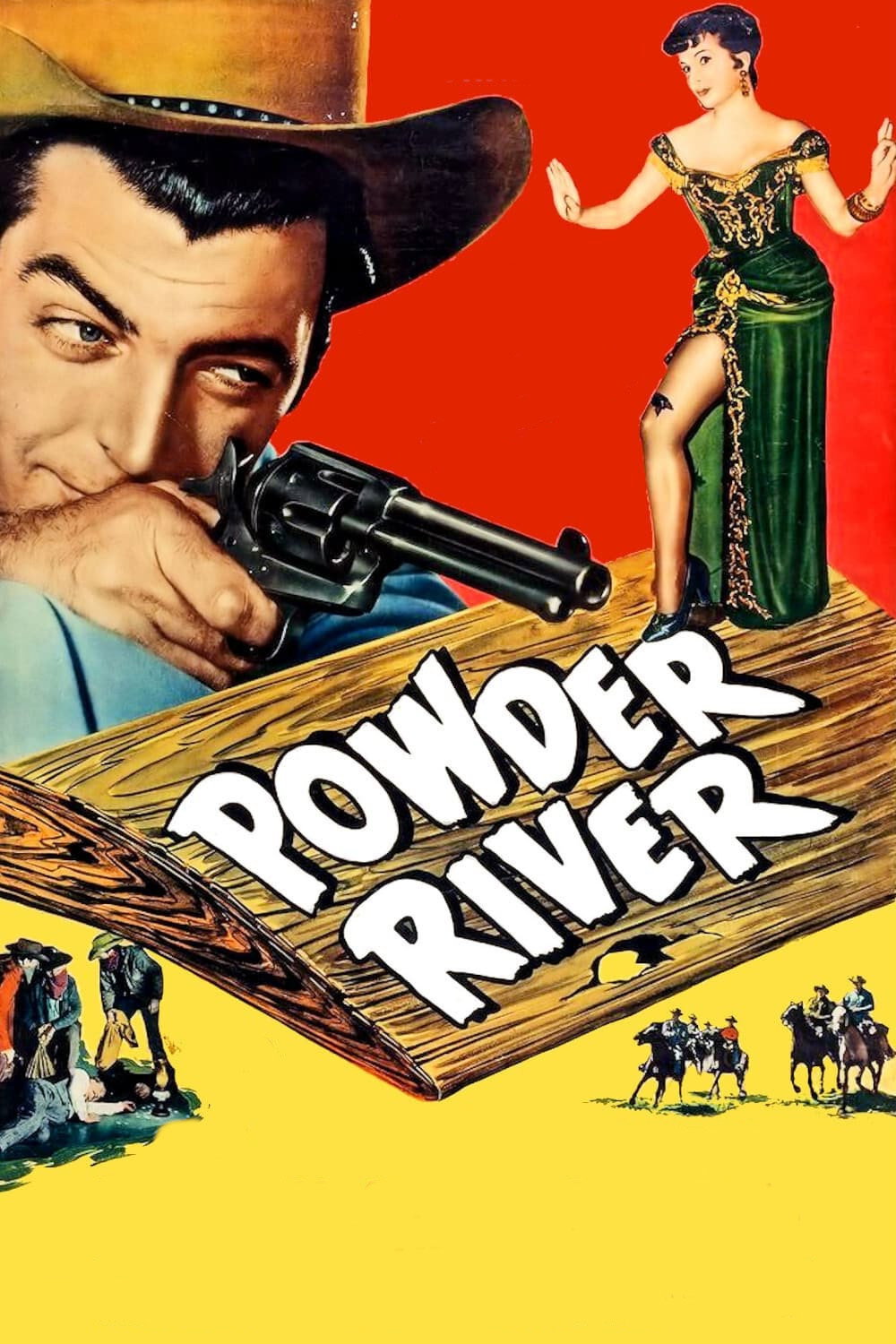 Powder River movie poster print