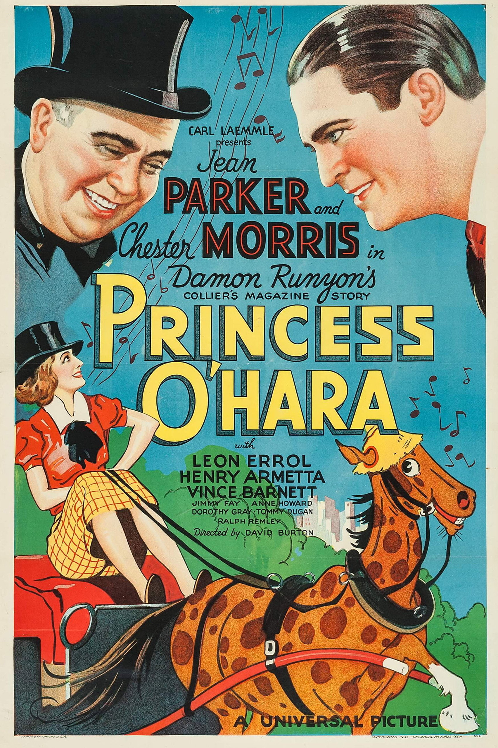Princess O'Hara movie poster print