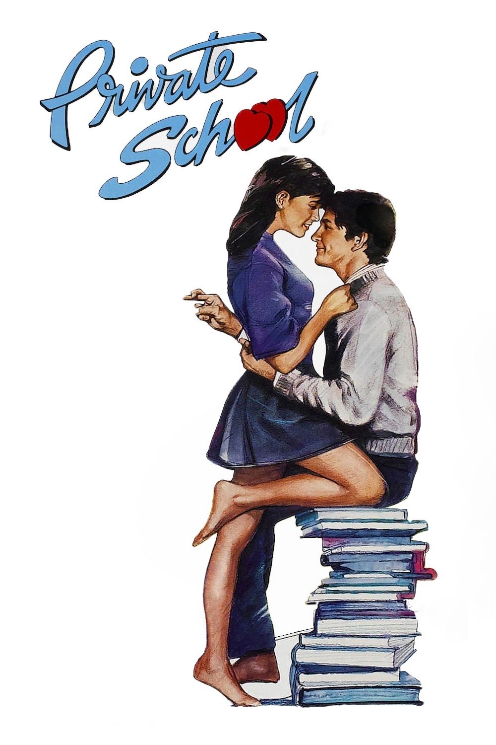 Private School movie poster print