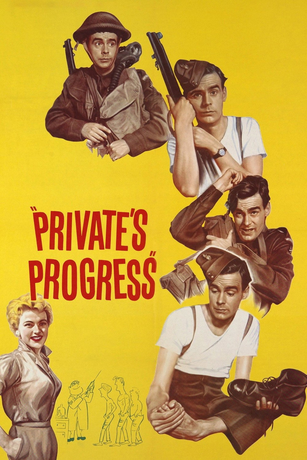Private's Progress movie poster print