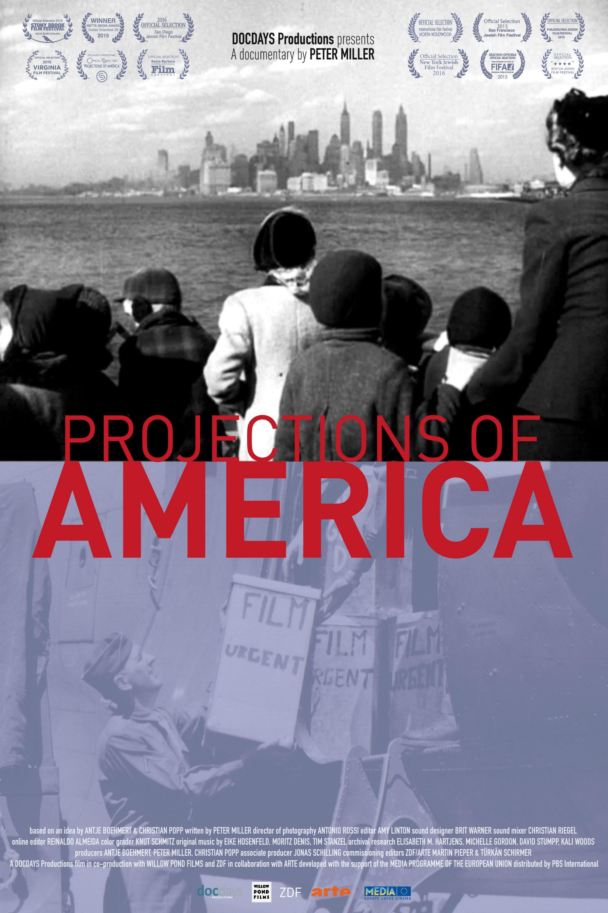 Projections of America movie poster print