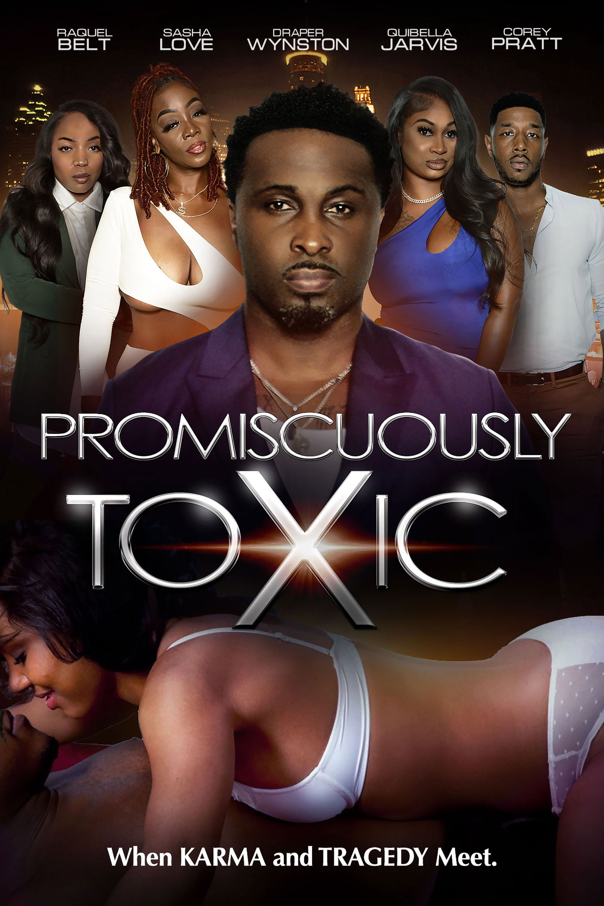 Promiscuously Toxic movie poster print