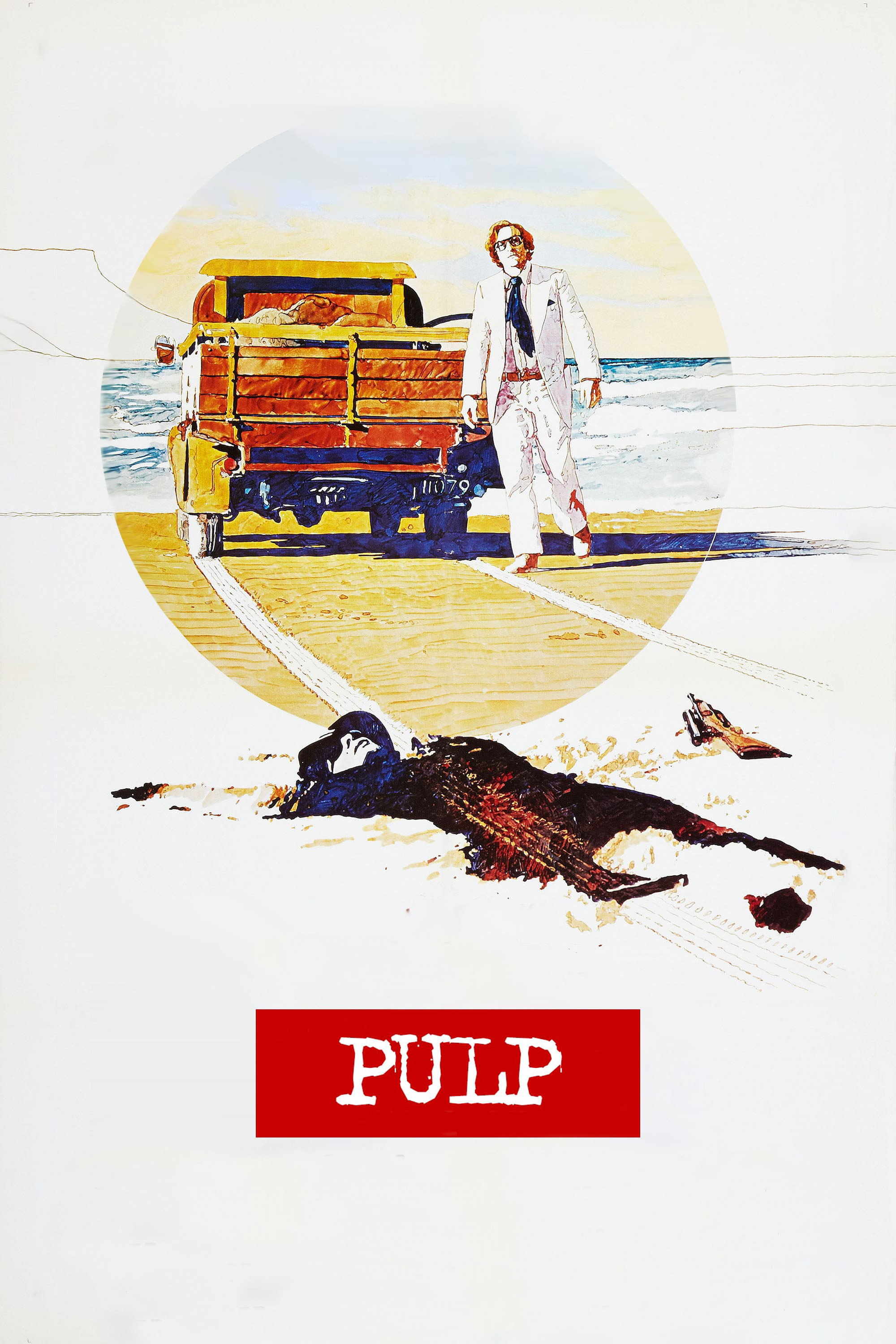 Pulp movie poster print