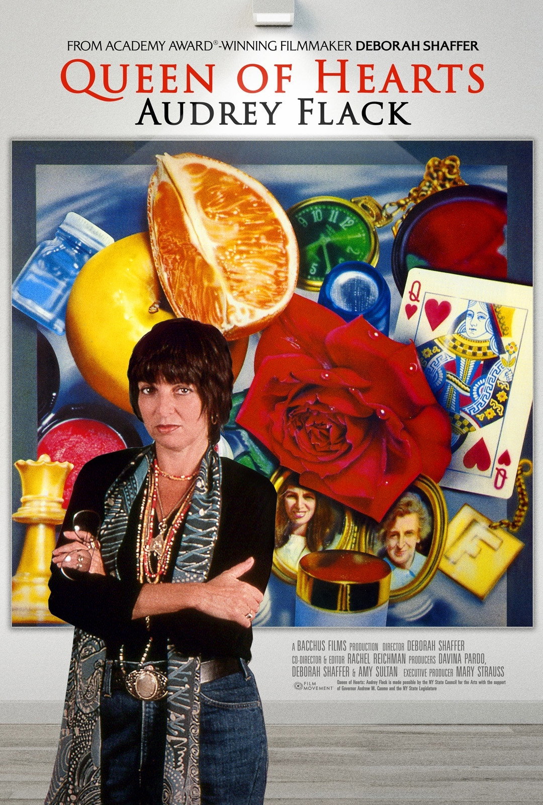 Queen of Hearts: Audrey Flack movie poster print