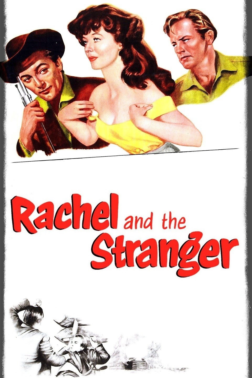 Rachel and the Stranger movie poster print