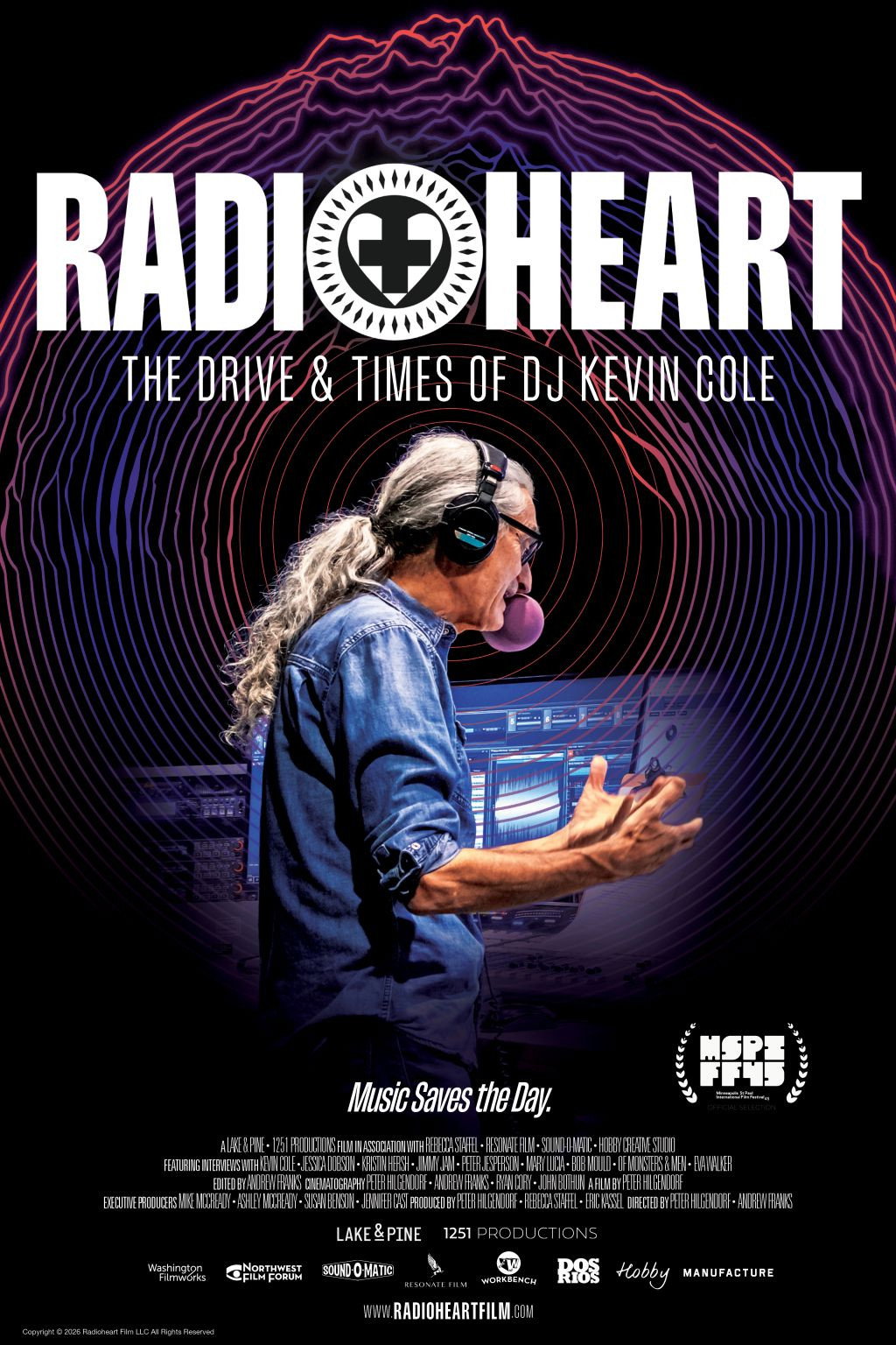 Radioheart: The Drive and Times of DJ Kevin Cole movie poster print