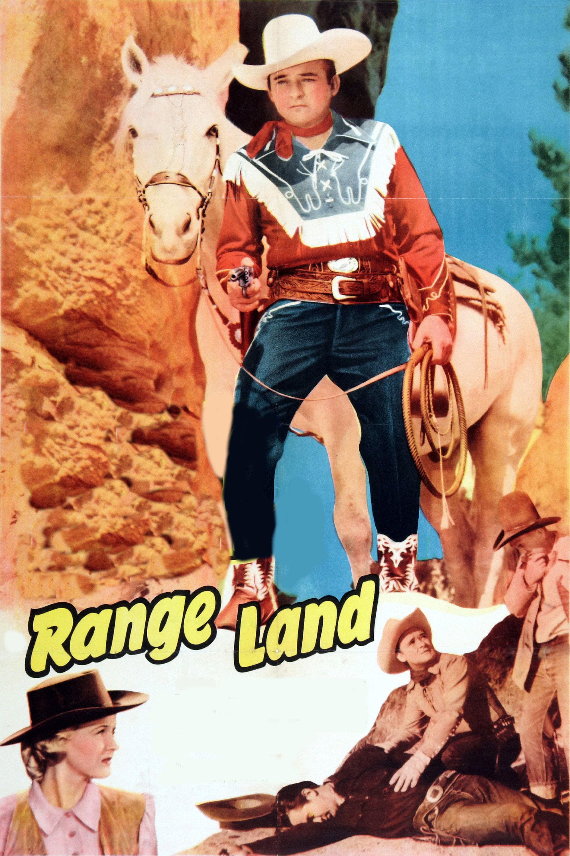 Range Land movie poster print