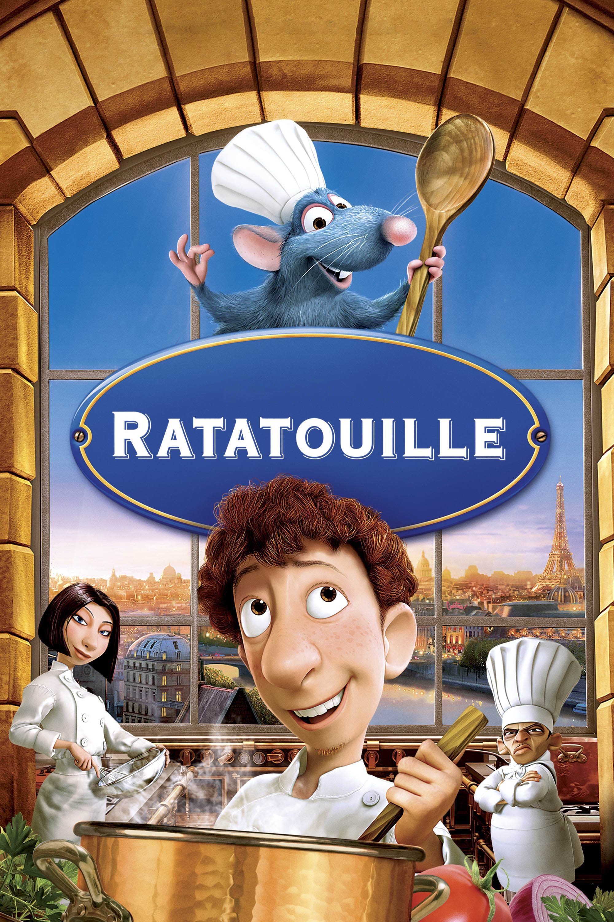 Ratatouille movie poster print