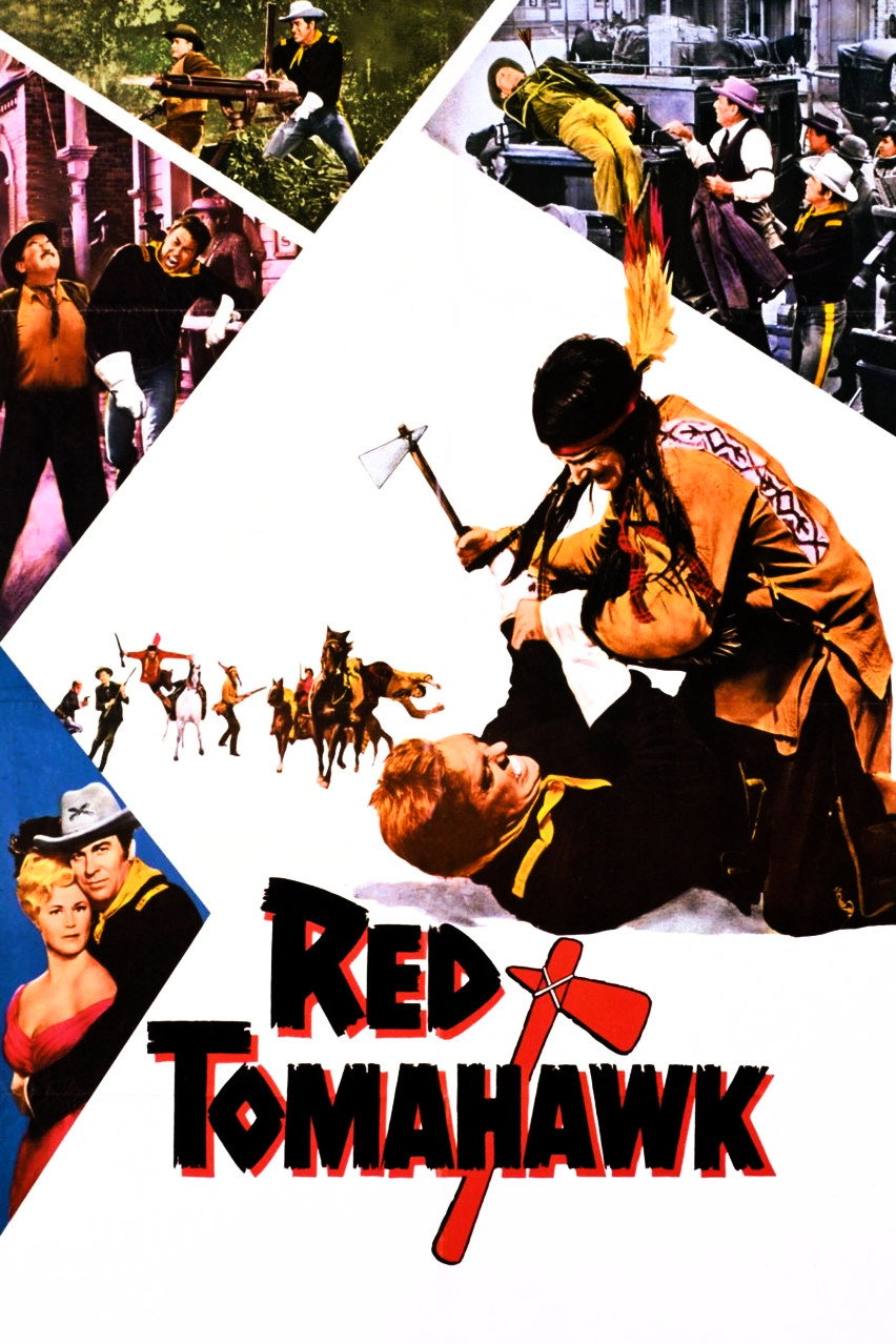 Red Tomahawk movie poster print