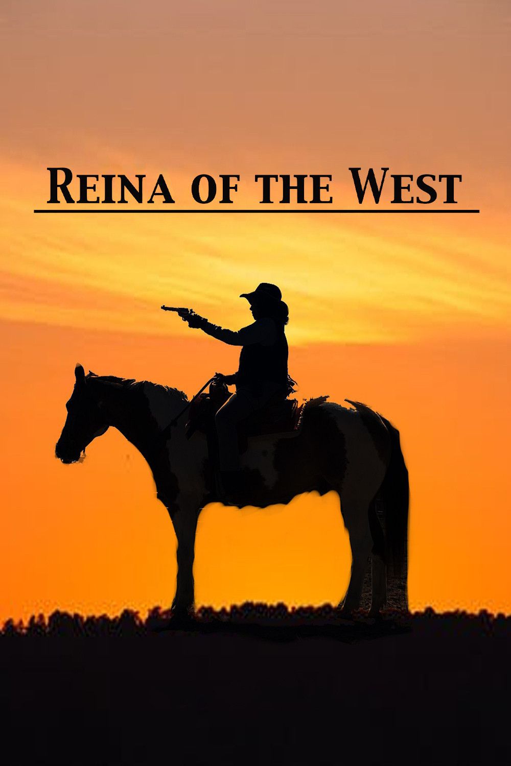 Reina of the West movie poster print