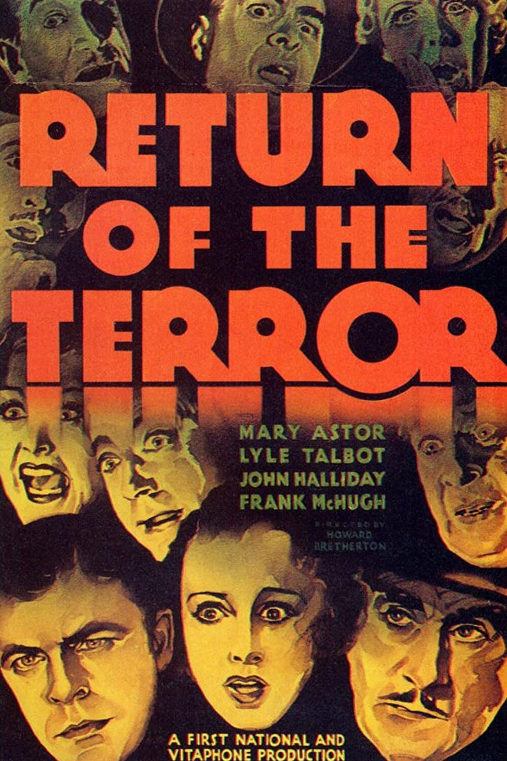Return of the Terror movie poster print
