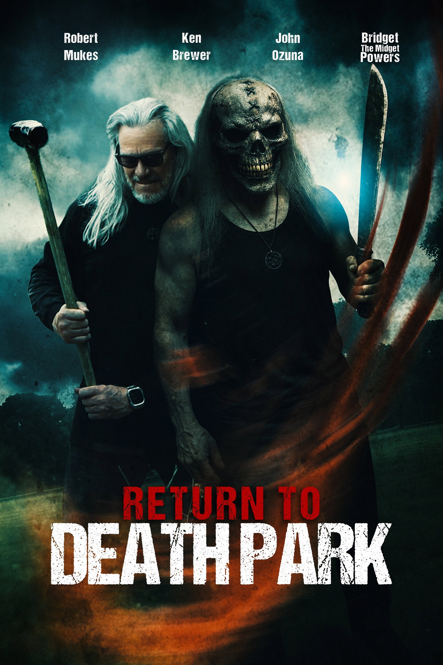 Return to Death Park movie poster print