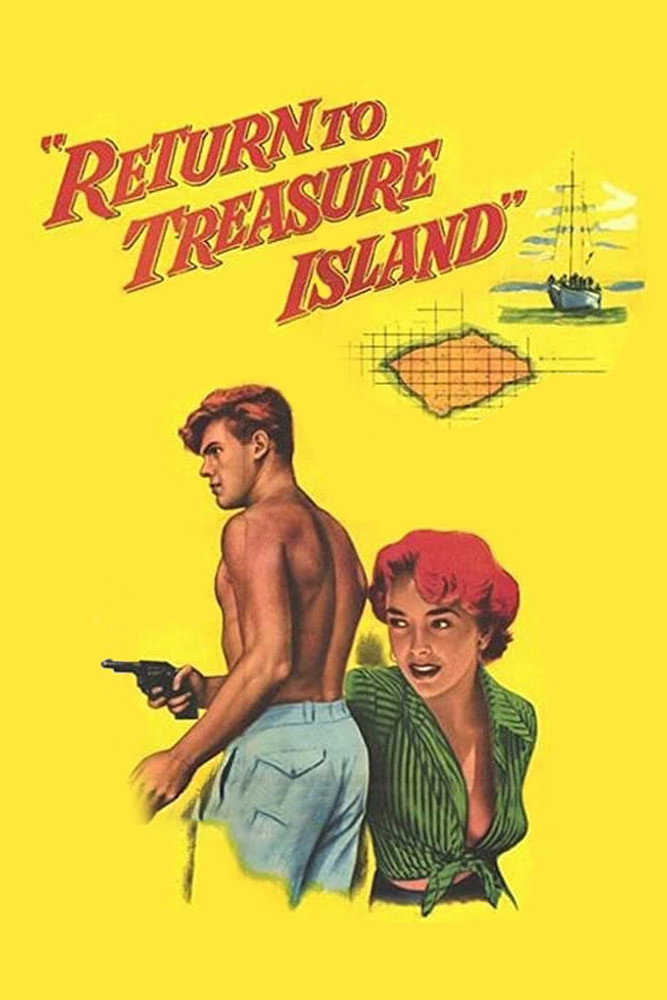 Return to Treasure Island movie poster print
