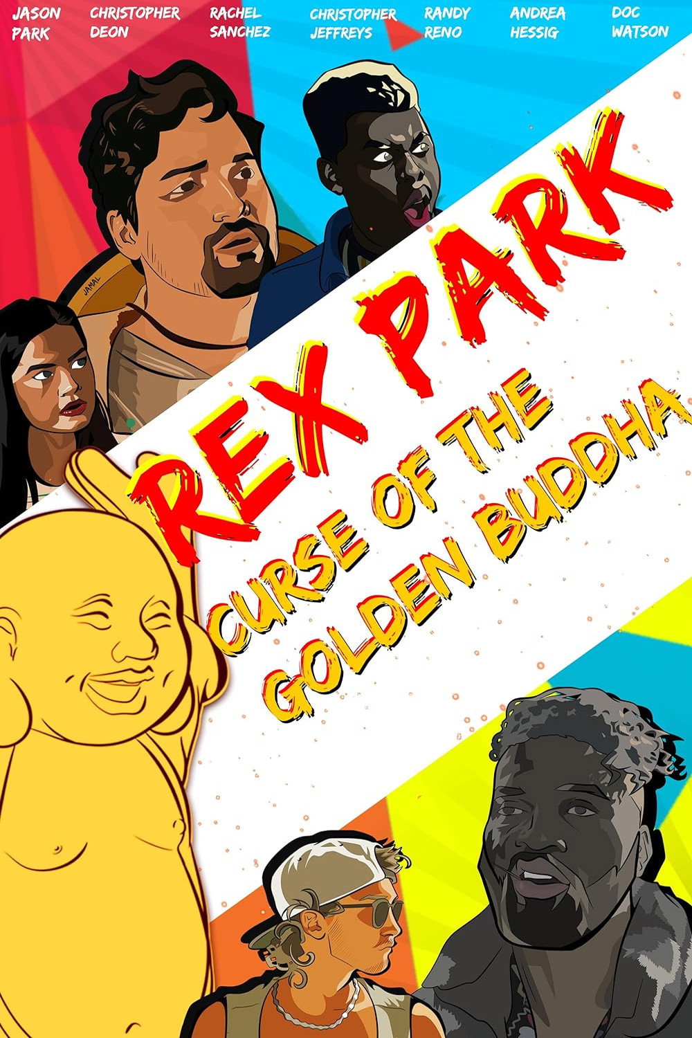 Rex Park: Curse of the Golden Buddha movie poster print