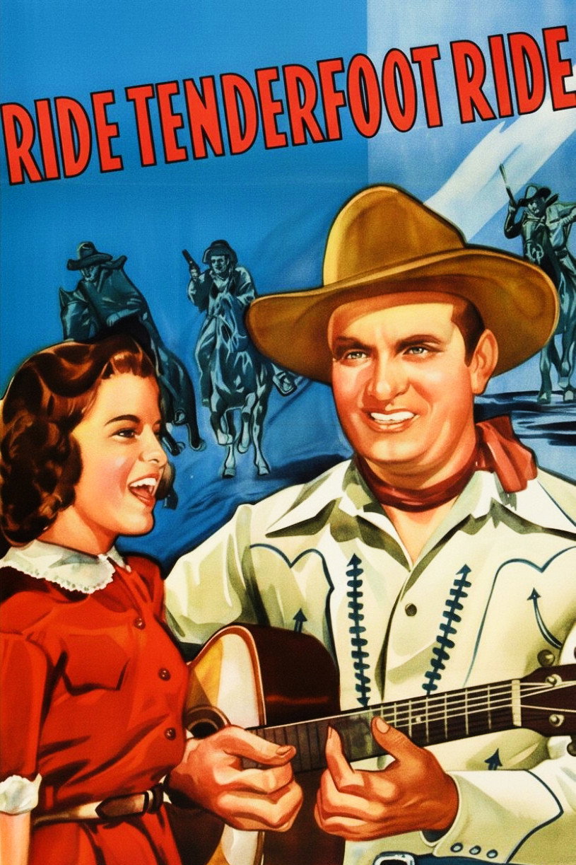 Ride, Tenderfoot, Ride movie poster print