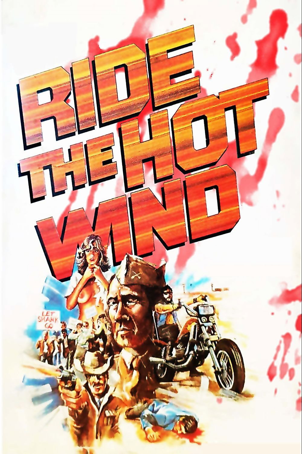 Ride the Hot Wind movie poster print