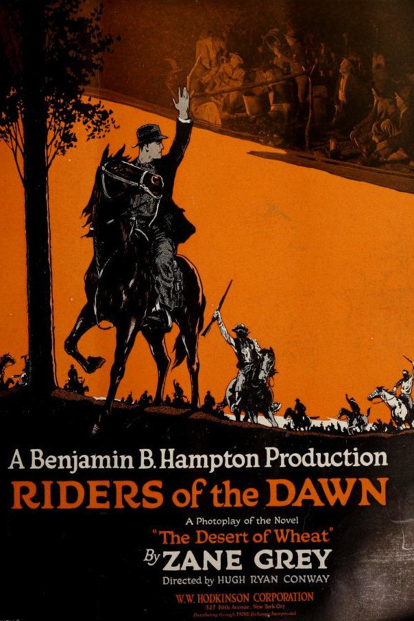 Riders of the Dawn movie poster print