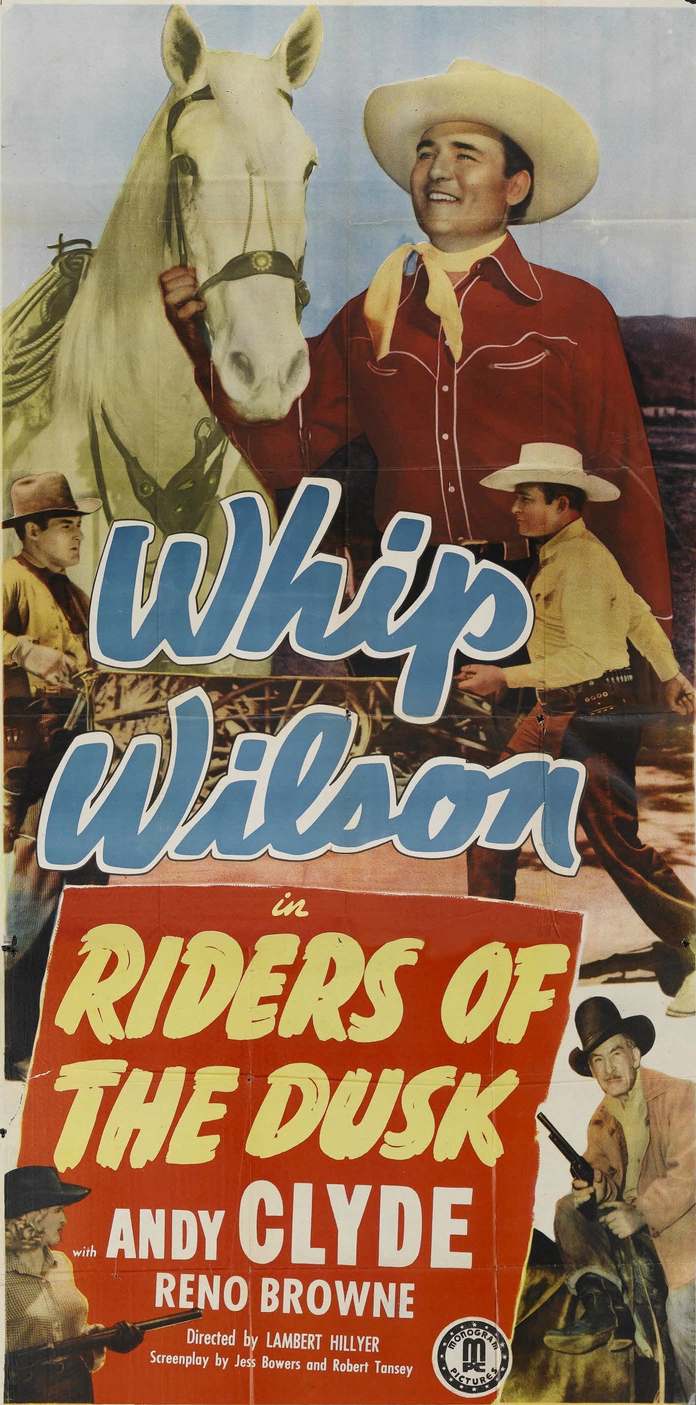 Riders of the Dusk movie poster print