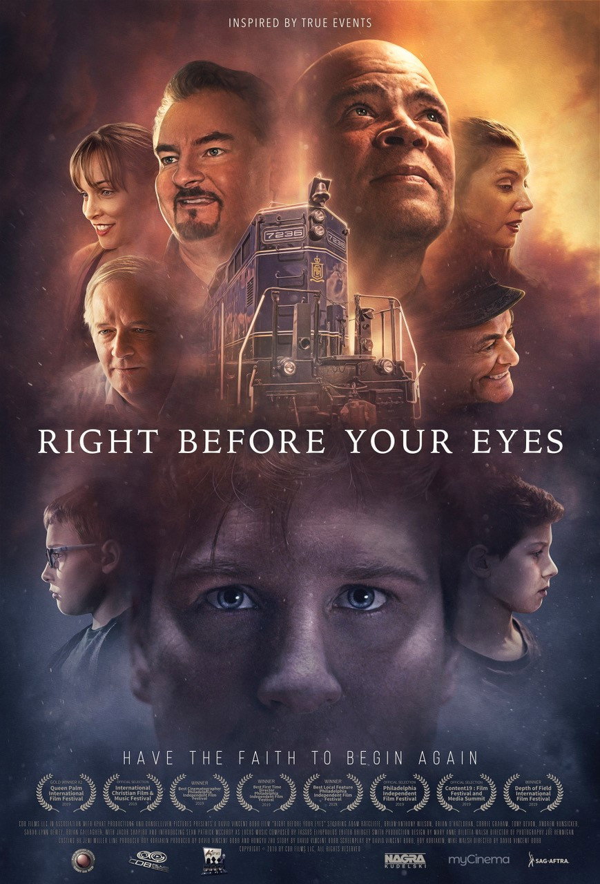 Right Before Your Eyes movie poster print